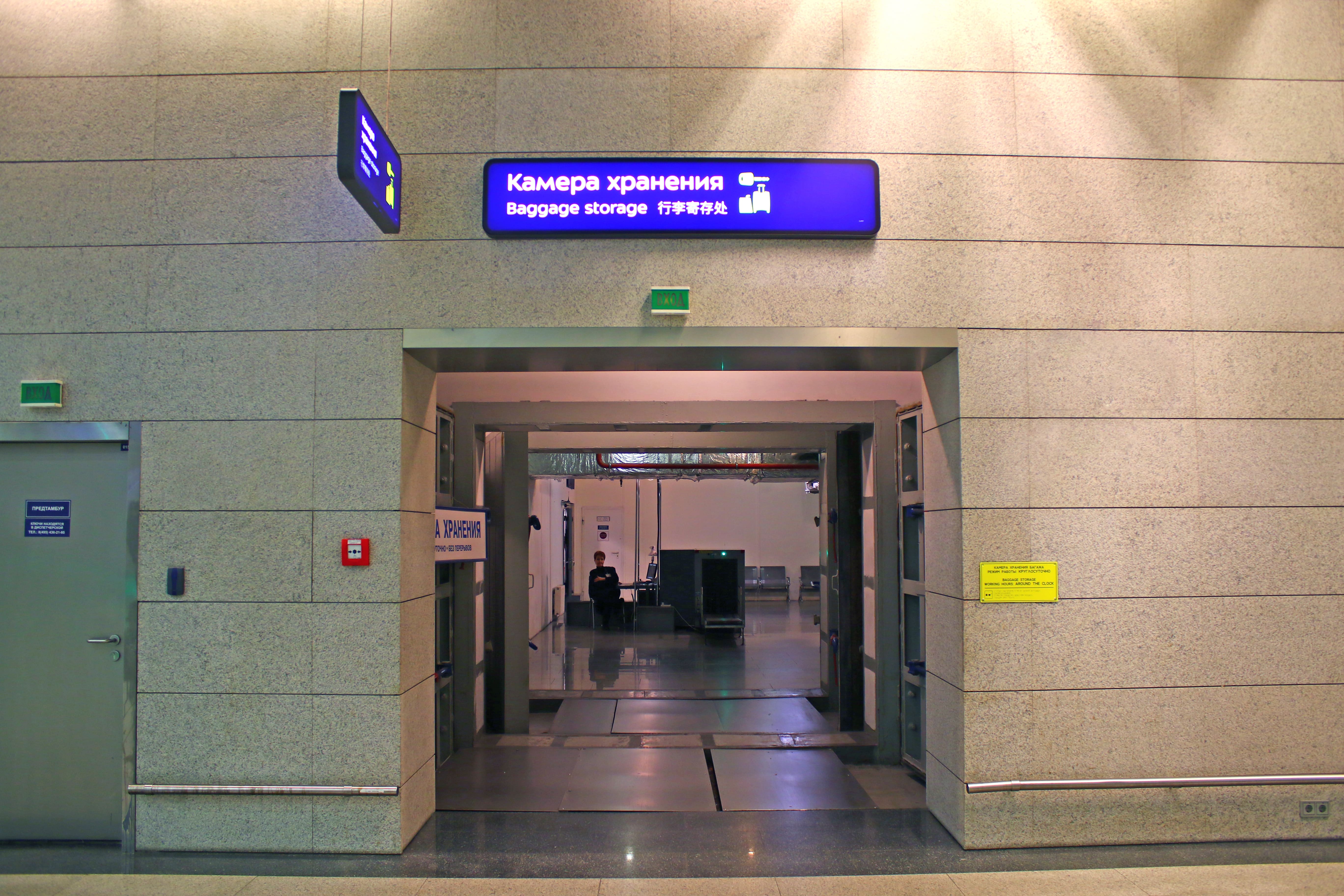 Baggage Storage | Vnukovo International Airport