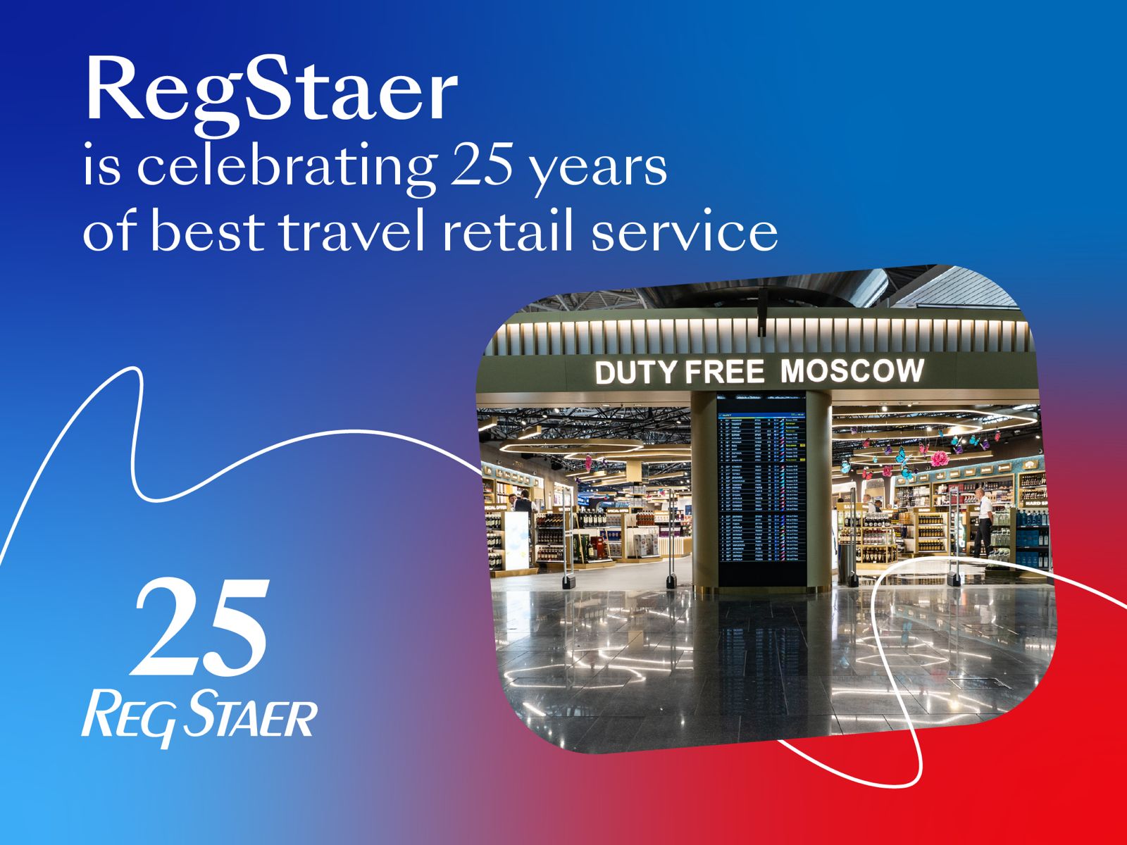 Partner of Vnukovo International Airport, RegStaer Group, celebrates its 25th anniversary